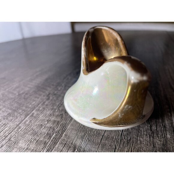 Pearl China Co. Hand Decorated 22 KT Gold CREAM PITCHER creamer Vintage Made USA - Picture 6 of 14